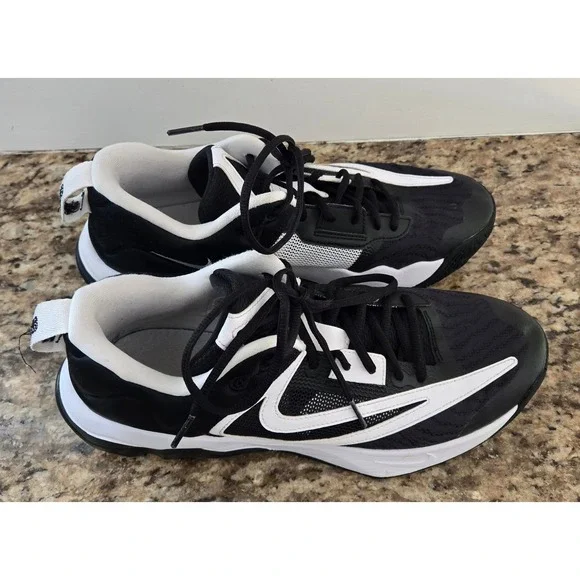 Nike Zoom Freak 4 Mens US 11.5 Basketball Shoes Black White DZ7533-003 - Picture 4 of 9